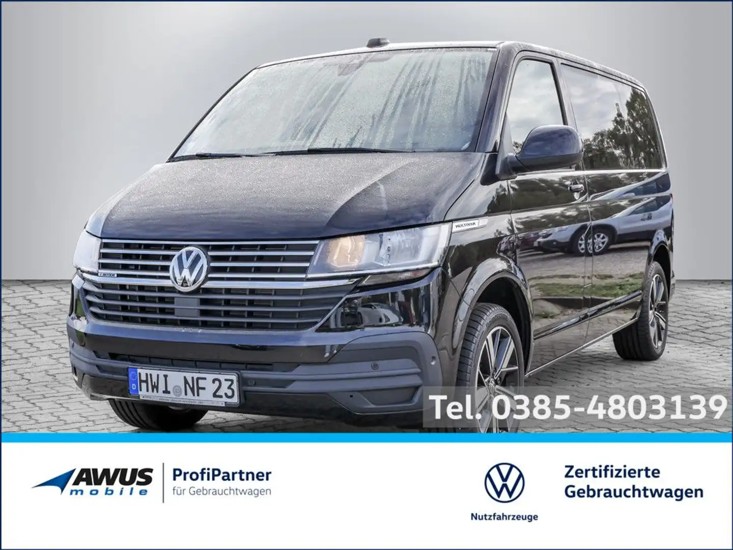 Volkswagen T6 Multivan T6.1 Multivan Comfortline 2.0 TDI 4MOTION NAVI Schwarz - 1