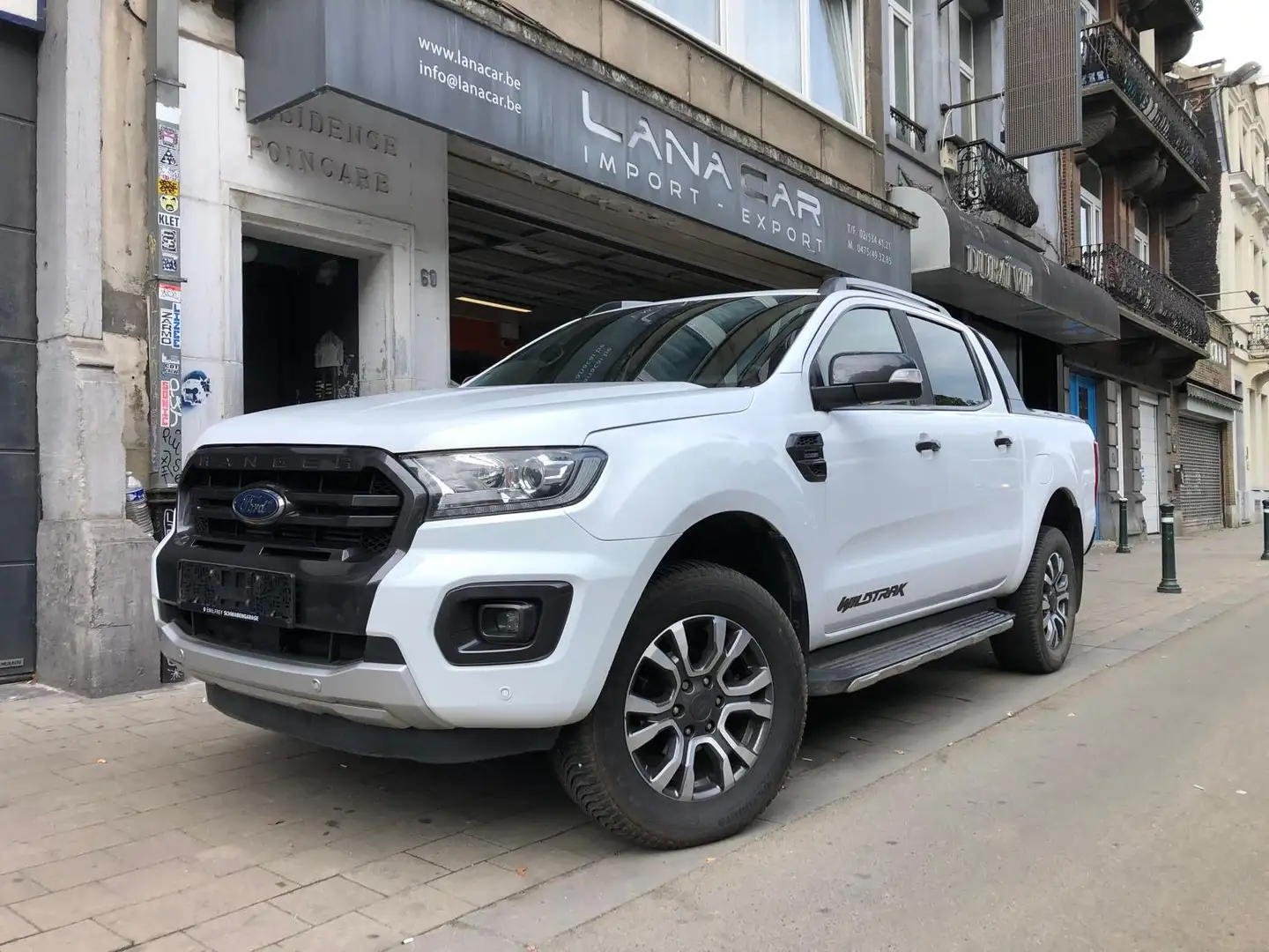 Ford Ranger 2.0 wildtrak Blanc - 1