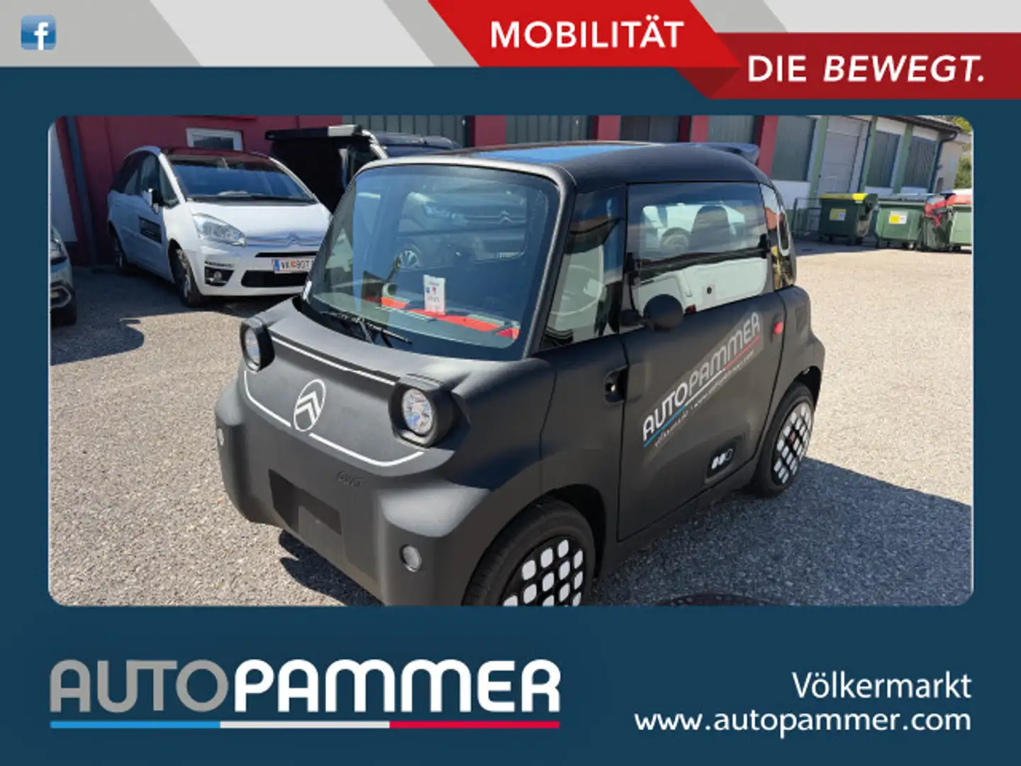 Citroen Ami Dark Side Schwarz - 1