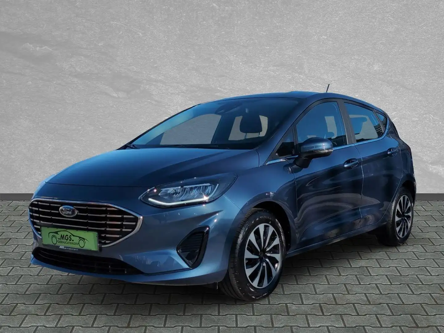 Ford Fiesta Titanium 1.0 EcoBoost #DAB #BT Blau - 2