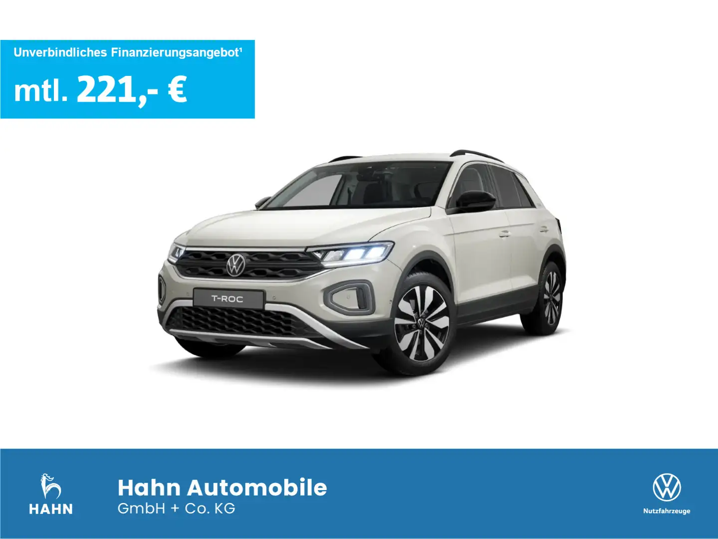 Volkswagen T-Roc GOAL 1.0TSI ALLWETTER SITZHZG KAMERA LED Grau - 1