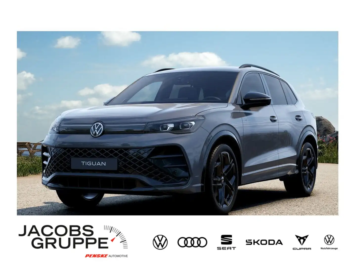 Volkswagen Tiguan R-Line 2,0 l TDI SCR 4MOTION 142 R-Line Grau - 1