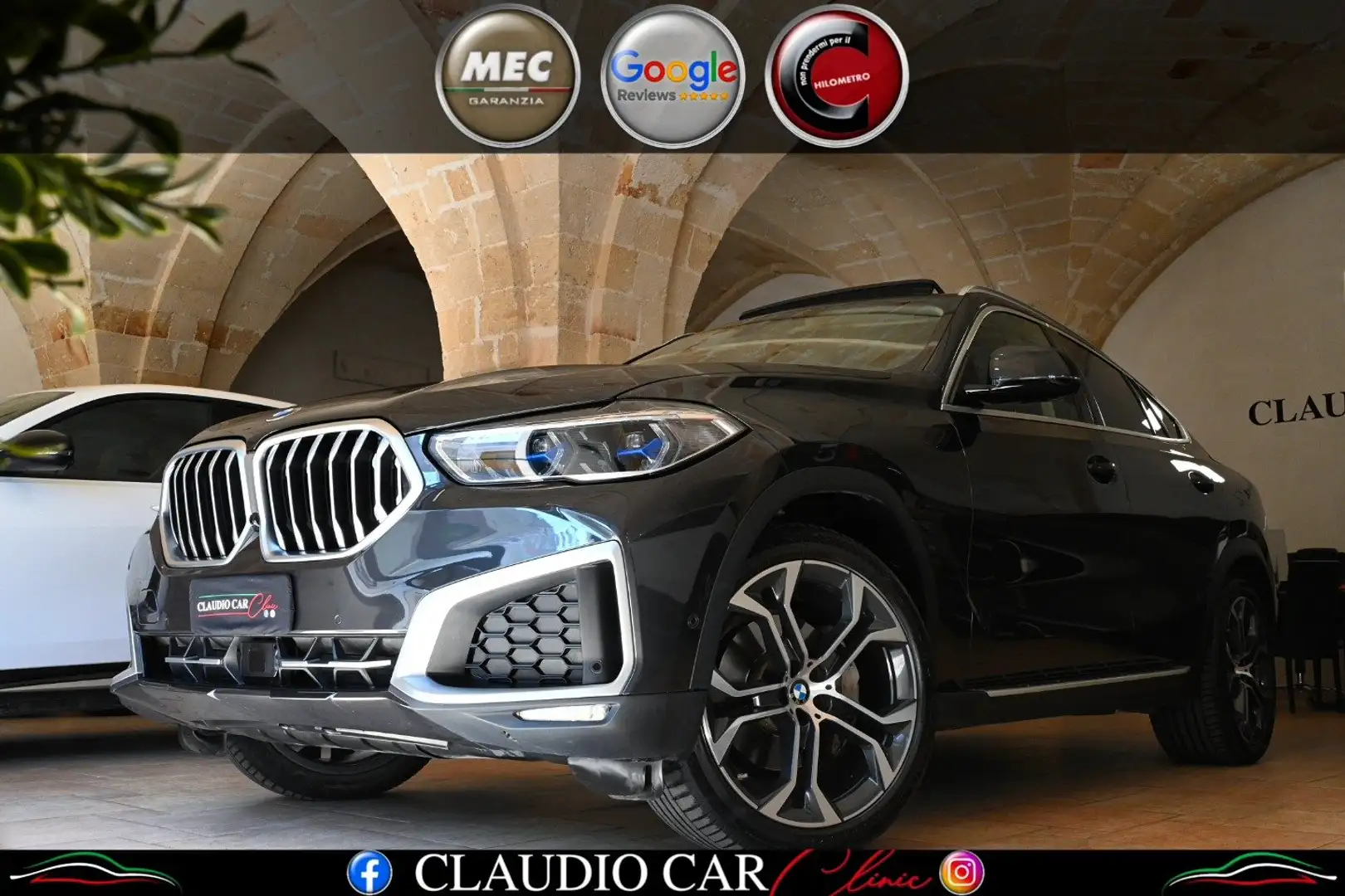 BMW X6 X6 XDrive 30D xLine Tetto Fari LED Noir - 1