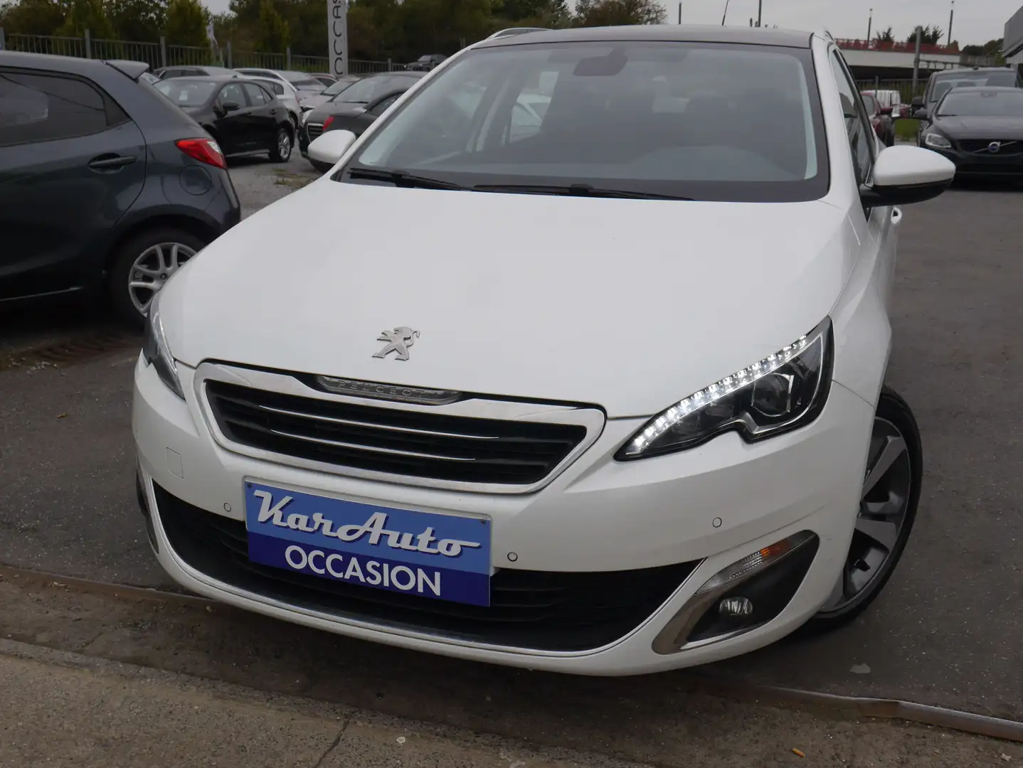 Peugeot 308 308 SW 1.6 BlueHDi *GPS*TOIT PANO* Blanc - 1