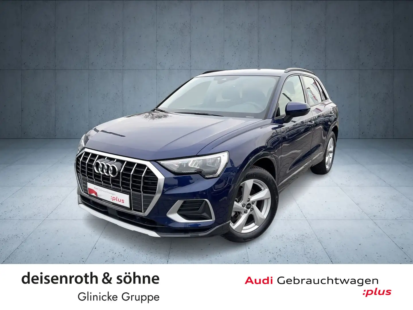 Audi Q3 advanced 35 TFSI S tr Nav/ACC/Kam/ASI/Assist Blau - 1