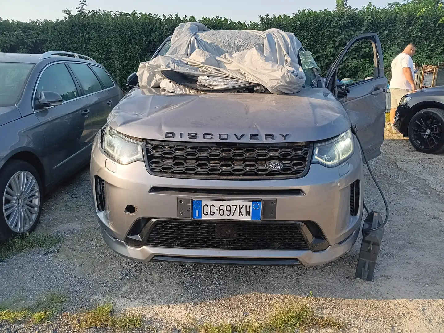 Land Rover Discovery Sport DISCOVERY SPORT 2.0 TD4 180CV AWD AUTO R-DYNAMIC Grigio - 2