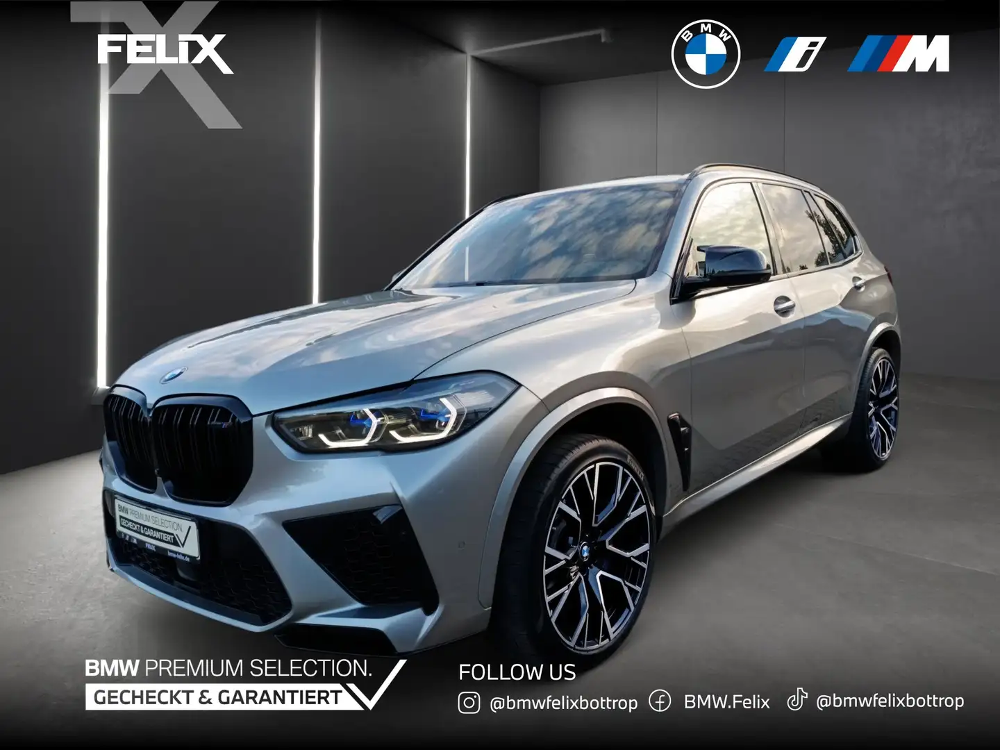 BMW X5 M 21"/22" ALU+PANORAMA+LASERLICHT+M DRIVERS PACKAGE Grau - 1