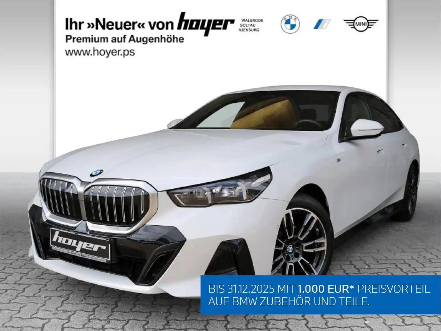 BMW 520 d xDrive Limousine M Sportpaket Head-Up DAB Blanc - 1