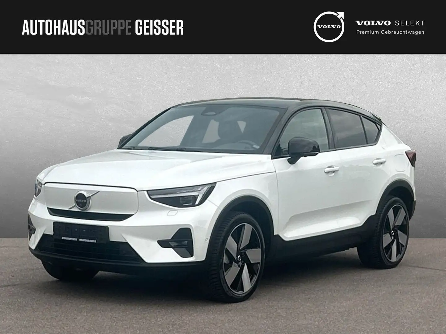 Volvo C40 Recharge Pure Electric Twin 1st Edition AHK Weiß - 1