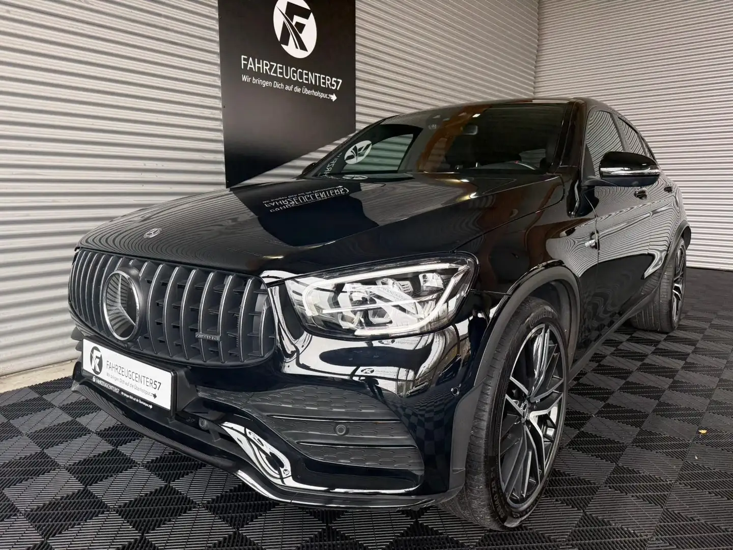 Mercedes-Benz GLC 43 AMG 4MATIC Coupé/BURMESTER/CARPLAY/360° Noir - 2