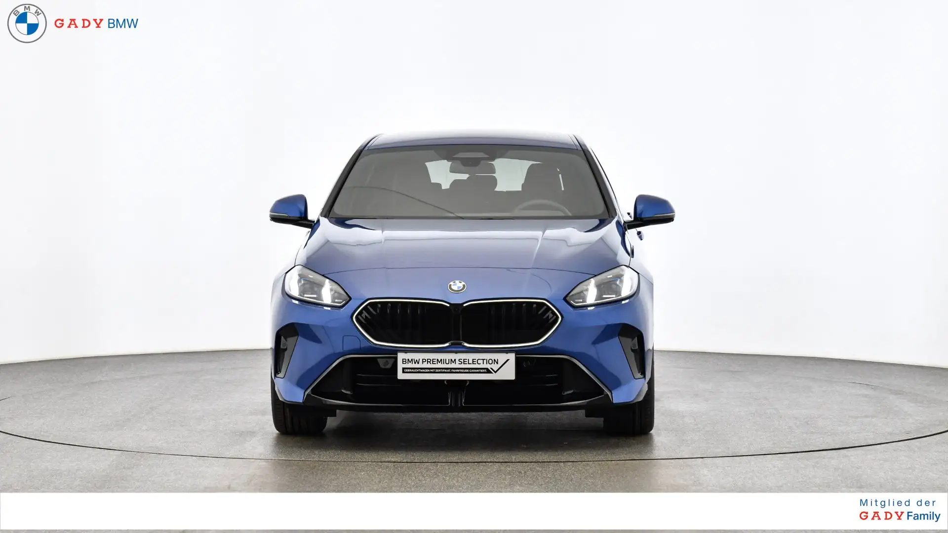 BMW 120 d M-Sportpaket Blau - 2