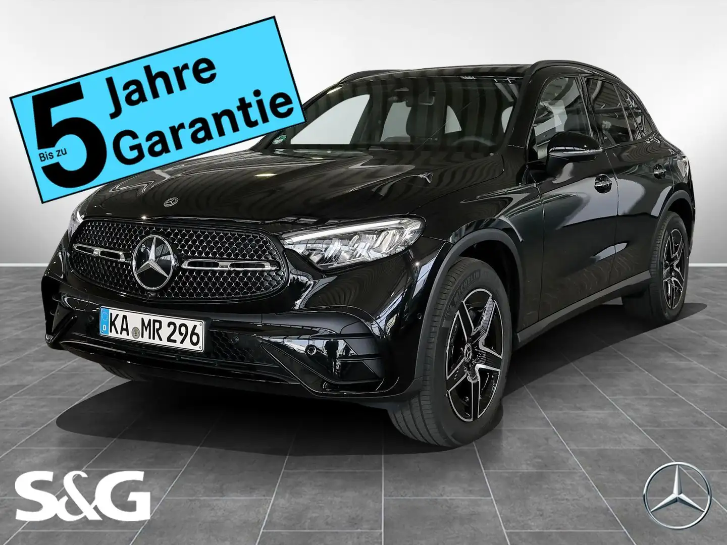 Mercedes-Benz GLC 220 d 4M AMG MBUX+360°+LED+AHK+Night+Distron Schwarz - 1