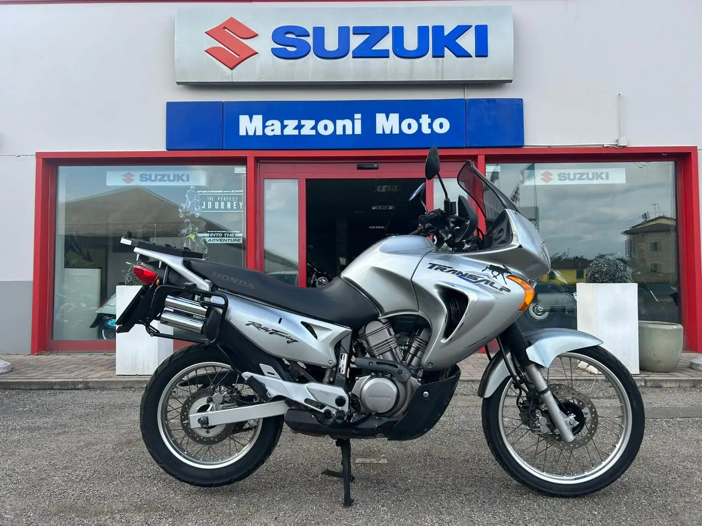 Honda Transalp 650 Grau - 1