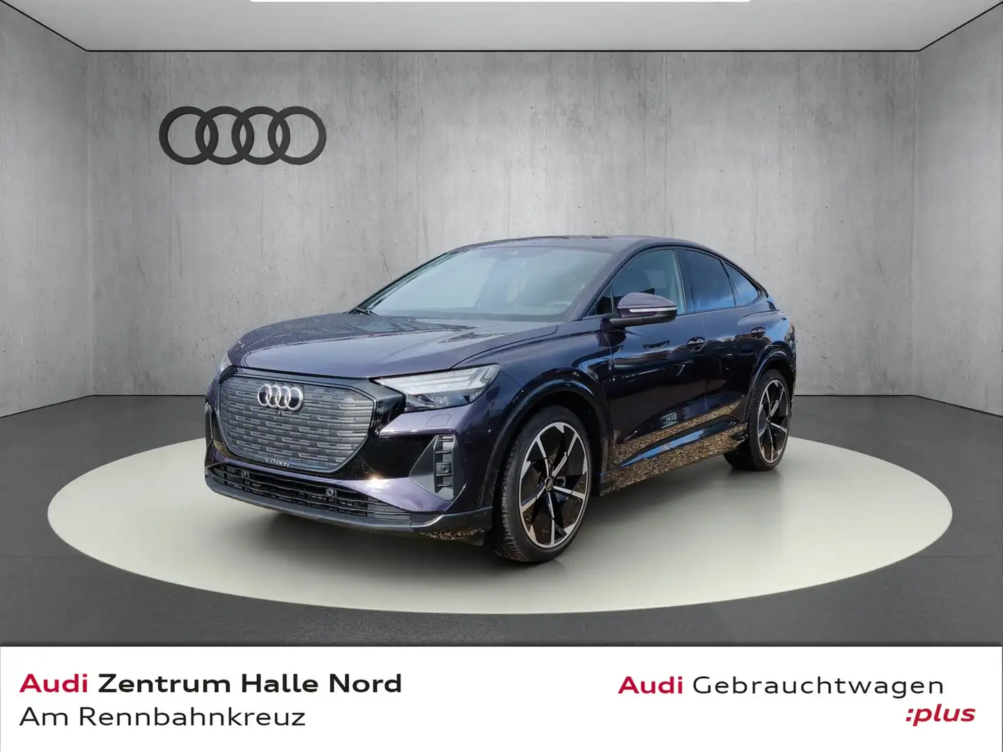 Audi Q4 e-tron Sportback S line 45 quattro Violett - 1