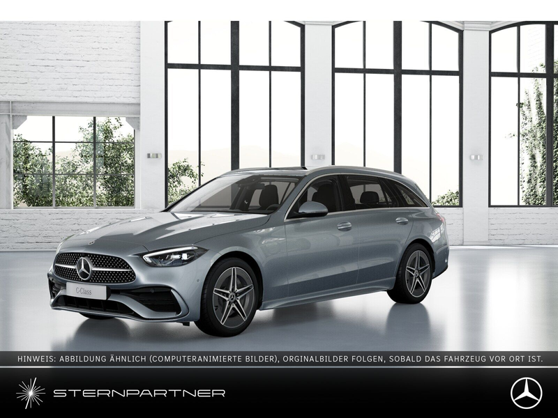 Mercedes-Benz C 220 d T AMG+PANO+RFK+AMBIENTE+TEMPOMAT+CARPLAY