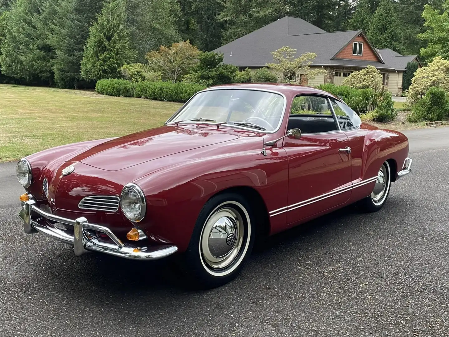 Volkswagen Karmann Ghia Coupe Rosso - 1