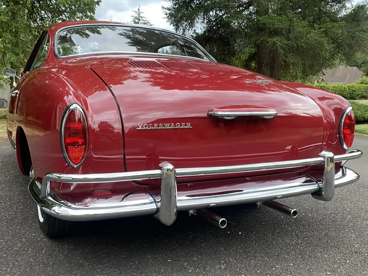 Volkswagen Karmann Ghia Coupe Rosso - 2