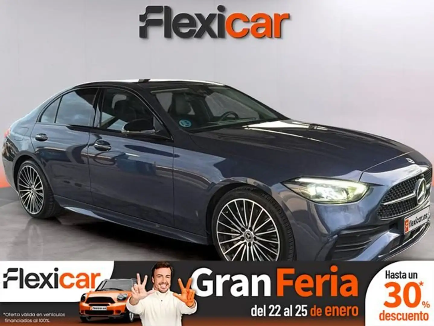 Mercedes-Benz C 220 d Bleu - 1