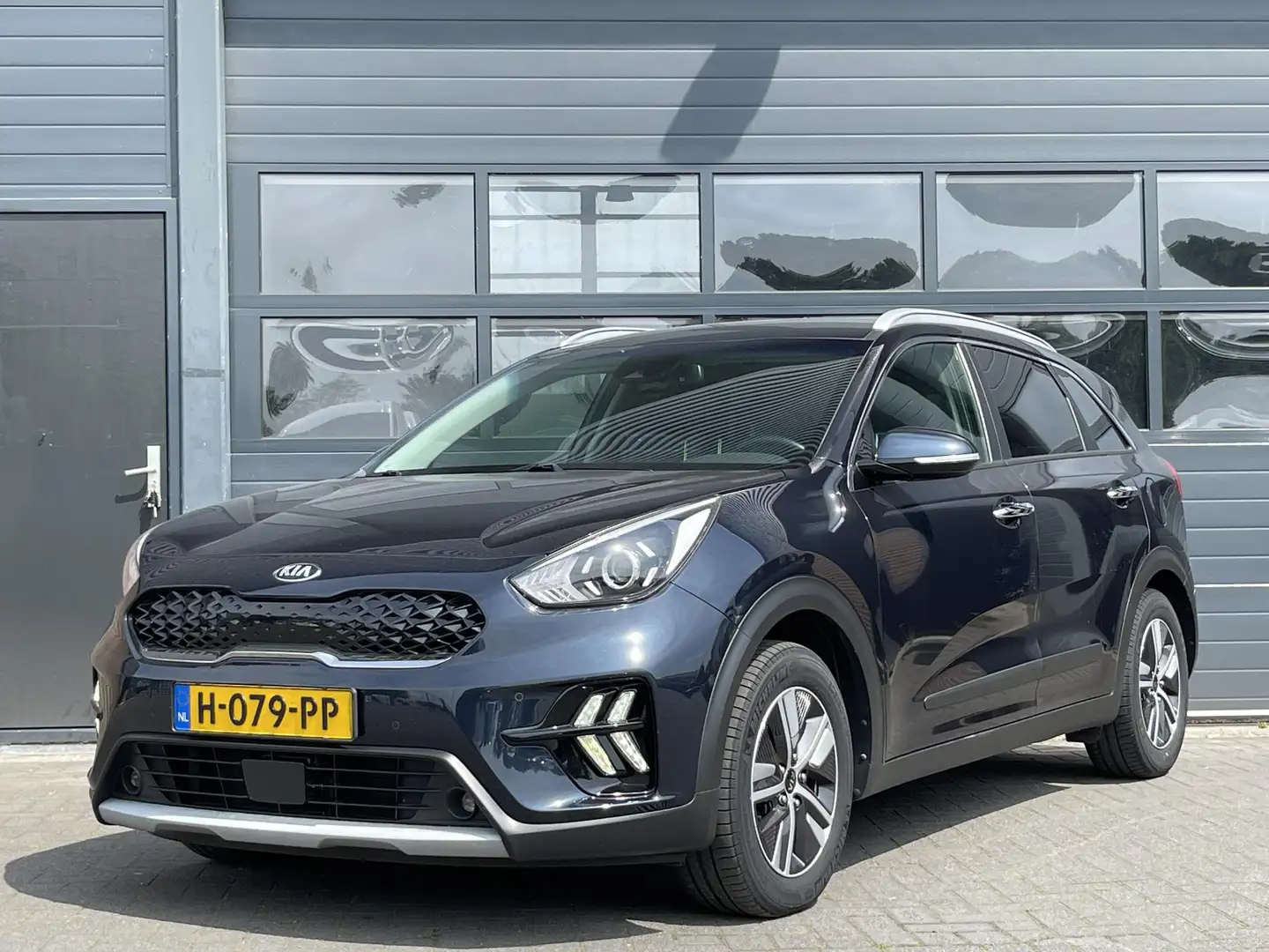 Kia Niro 1.6 GDI HYBRID DYNAMICLINE I AUTOMAAT I CAMERA I C Blauw - 1