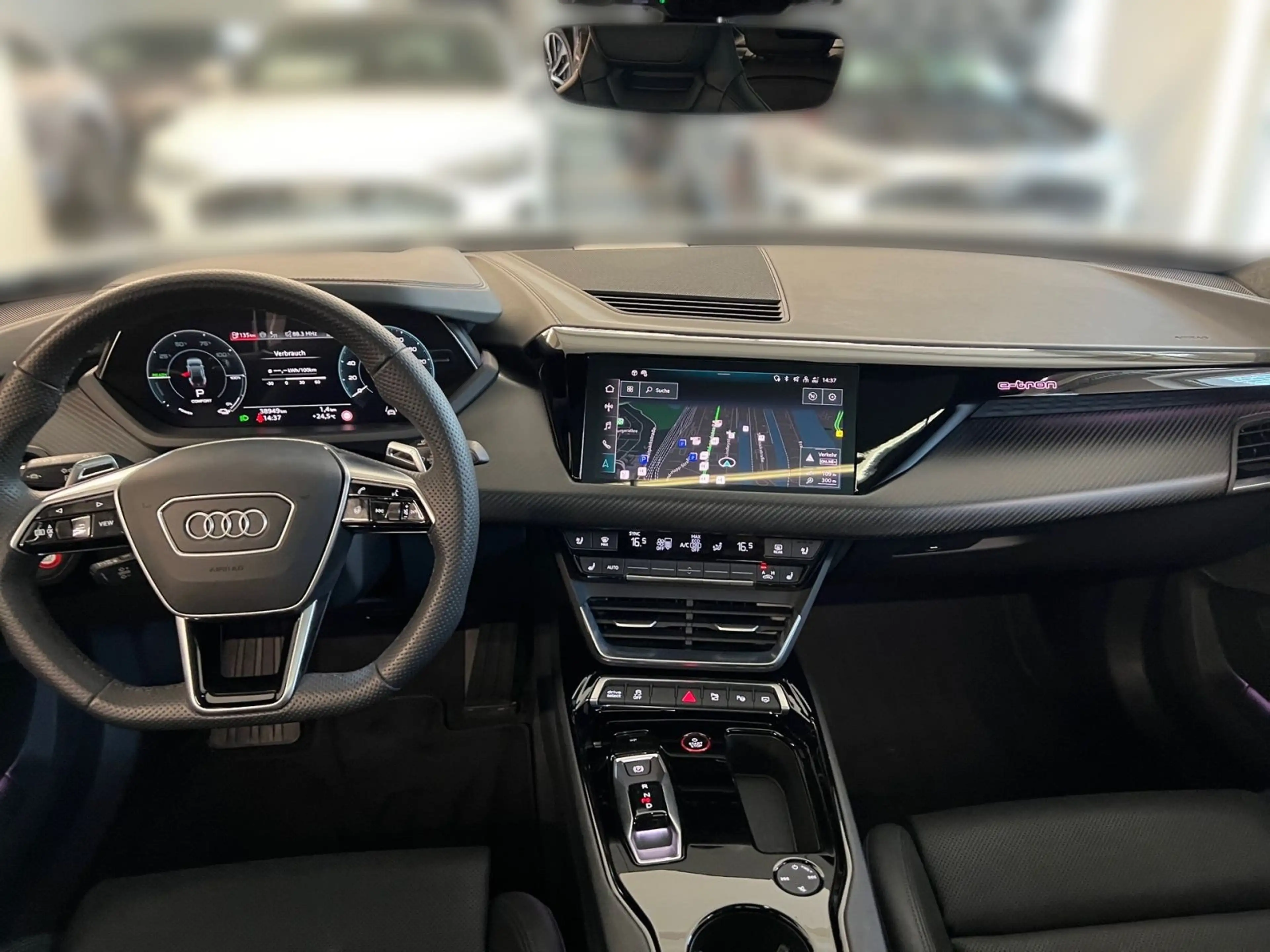 Audi e-tron GT B&O DAB HUD Laser Pano Tempoma — photo 12