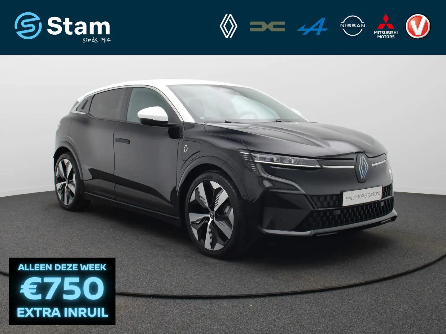 Renault Megane E-Tech EV60 220pk Optimum Charge Techno Adapt. cruise | C Zwart - 1