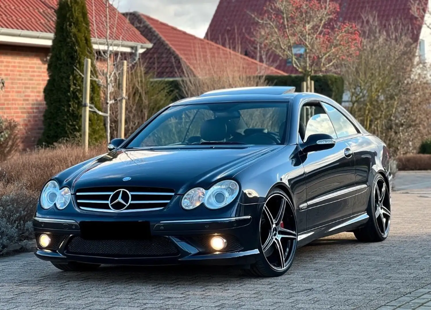 Mercedes-Benz CLK 320 Coupe CDI Avantgarde|AMG Line|Top gepflegt! Schwarz - 2
