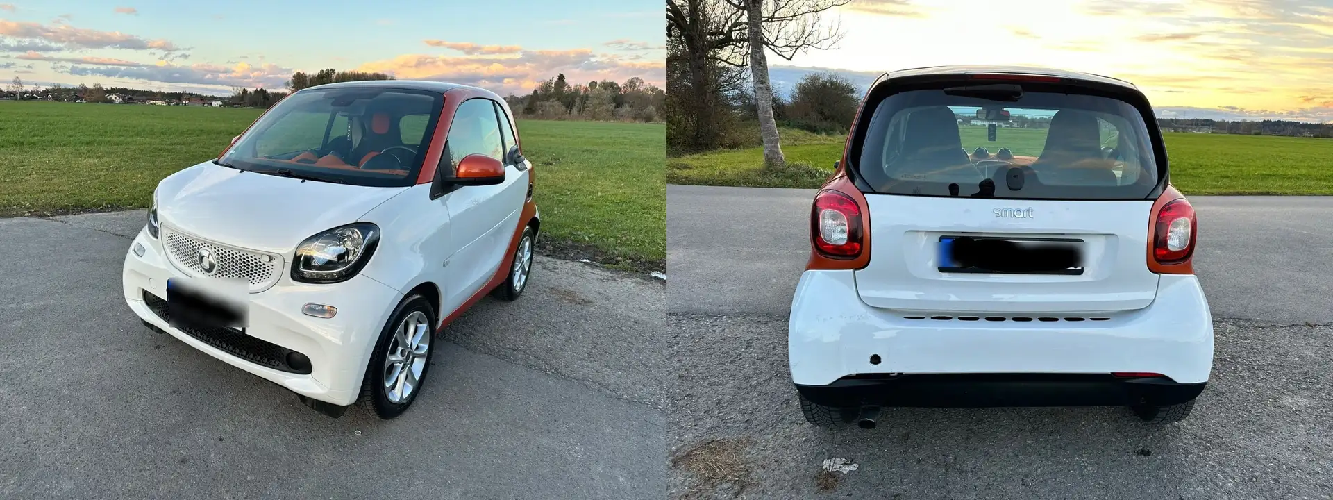 smart forTwo 1.0 coupe Weiß - 1