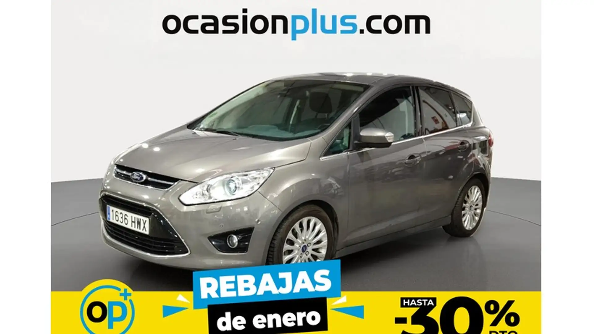 Ford C-Max 1.0 Ecoboost Auto-S&S Titanium 125 Brun - 1