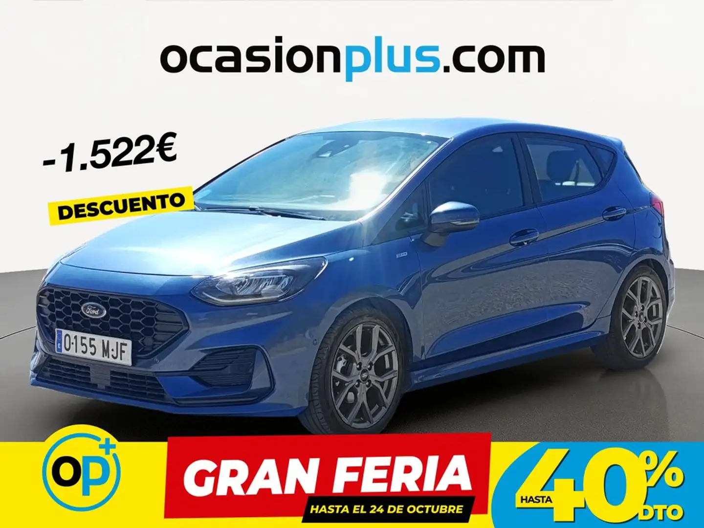 Ford Fiesta 1.0 EcoBoost MHEV ST Line 125 Azul - 1