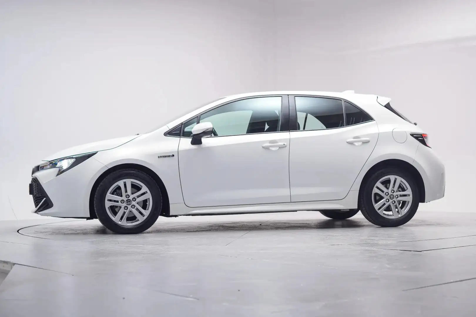 Toyota Corolla 1.8 Hybrid Active 5-drs [ Navi Adapt.cruise Camera Weiß - 2