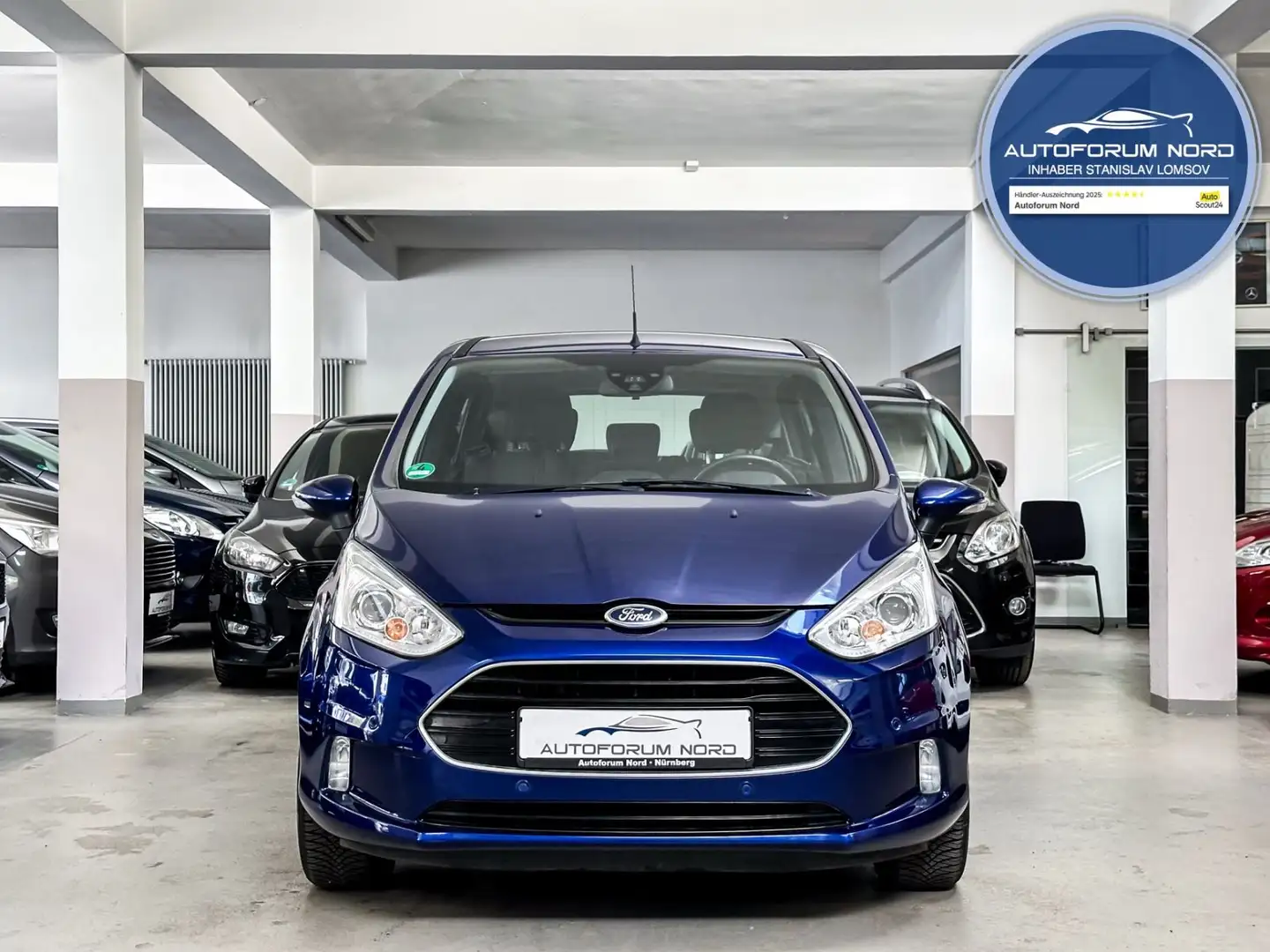 Ford B-Max Titanium *NEU ZAHNRIEMEN+SERVICE+REIFEN* Blau - 2