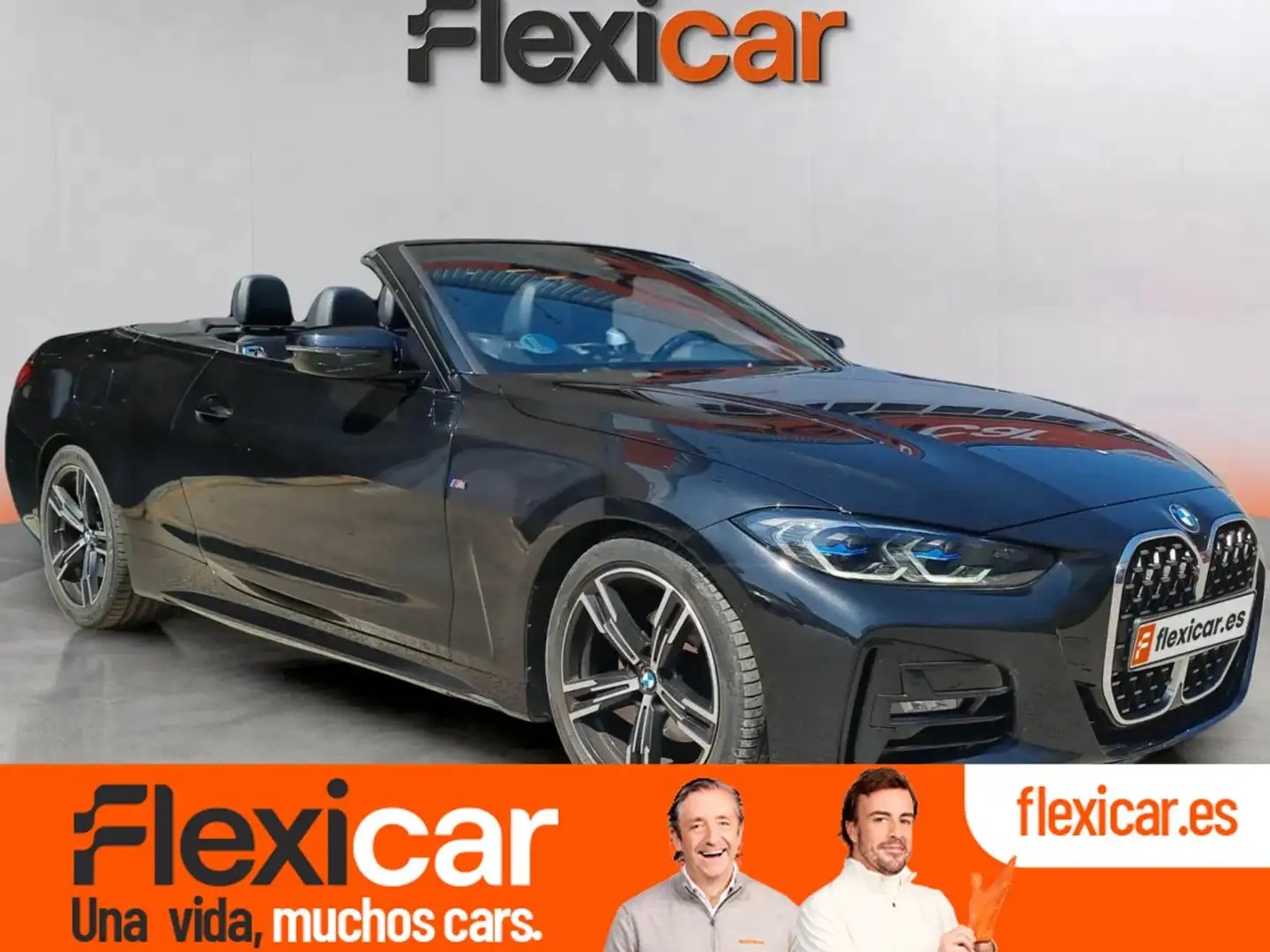 BMW 420 420d Cabrio Negro - 1