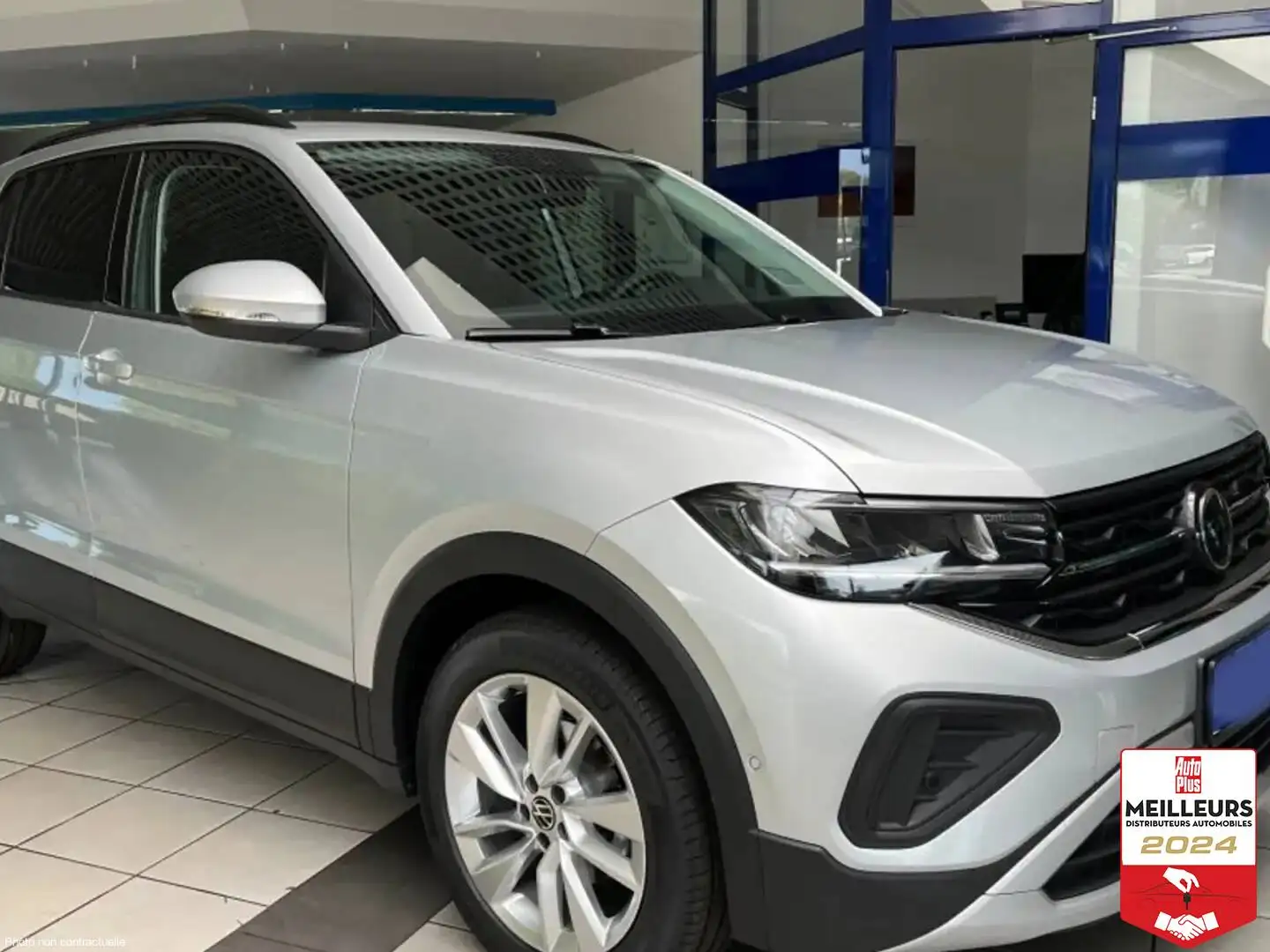 Volkswagen T-Cross TSI 95 BVM5 Life Blanc - 1