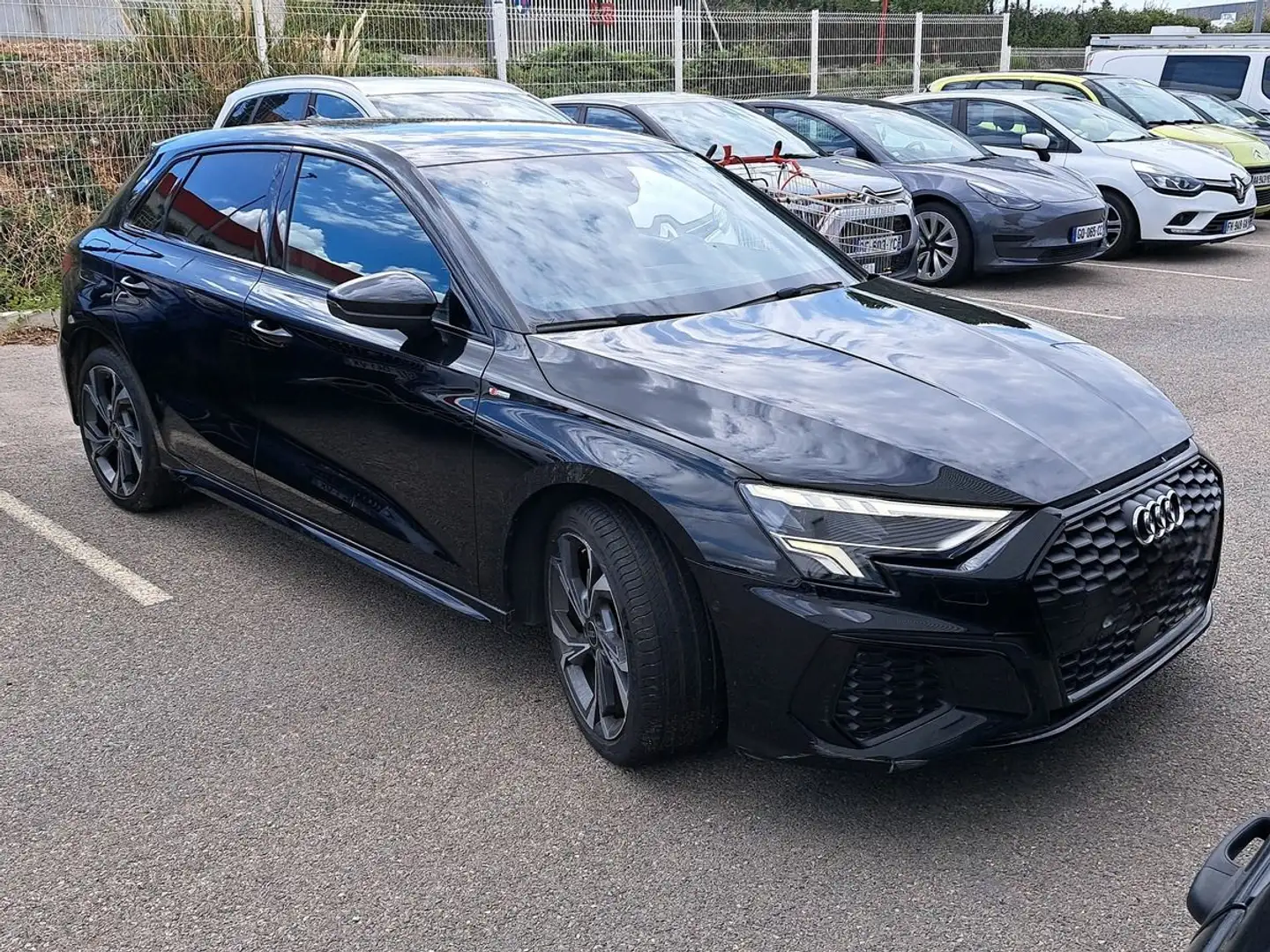 Audi A3 2.0L TDI 150CV S LINE / BVA / 1ER MAIN Noir - 2