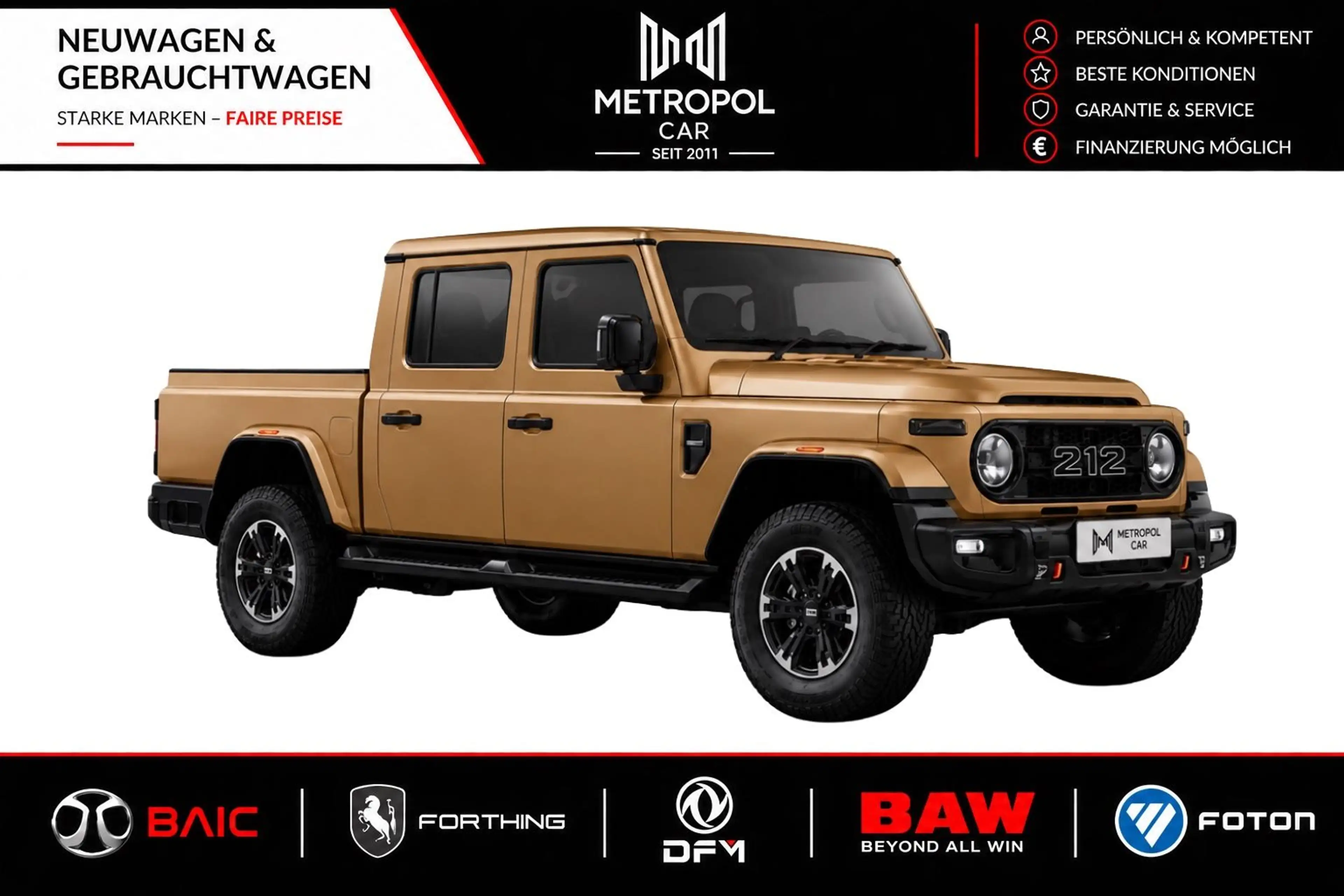 BAW 212 LED 2.3 L Pckup *Garantie*Finanzierung*