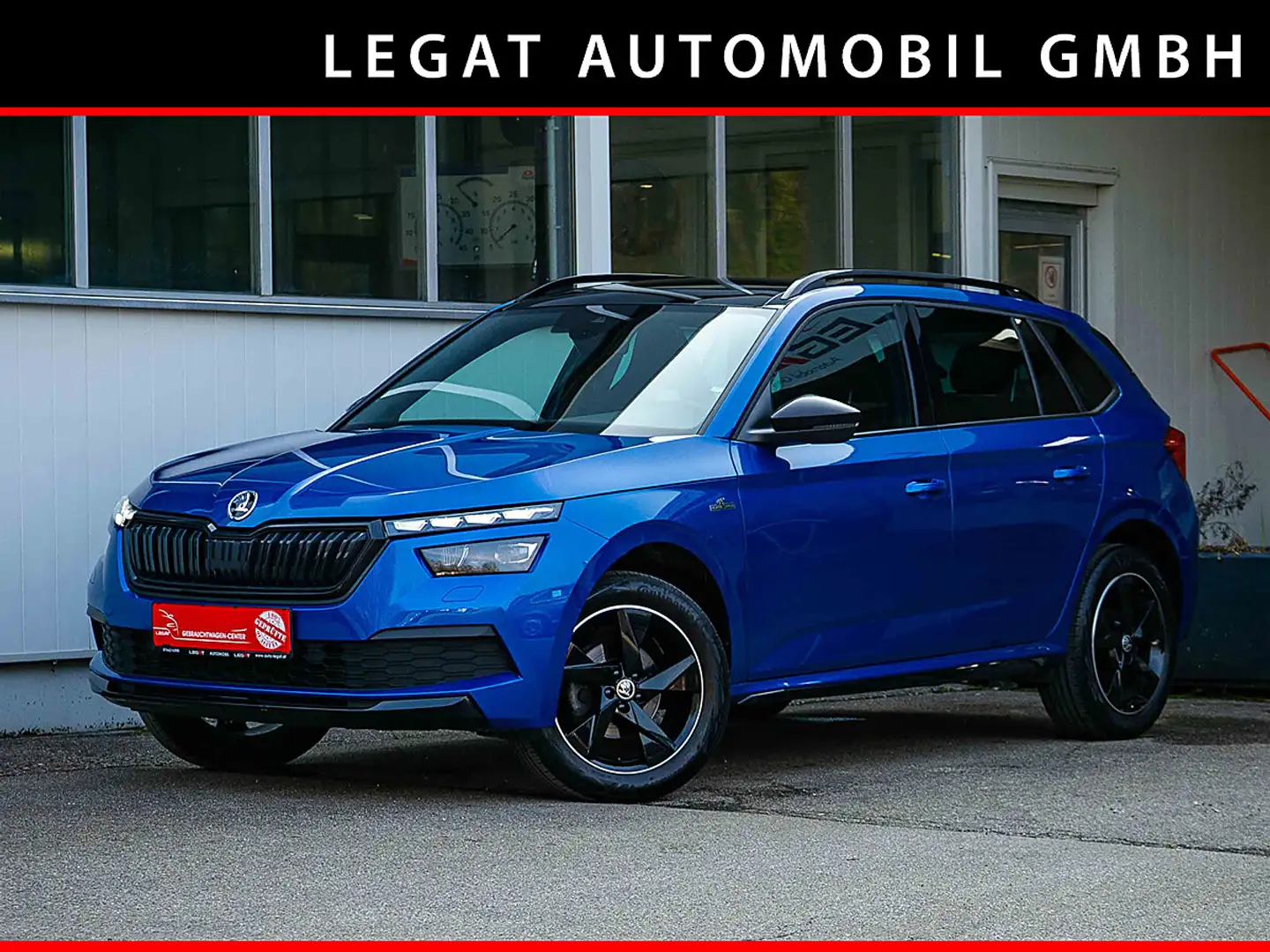 Skoda Kamiq 1,0 TSI Monte Carlo *KAMERA*LED*ACC* Blau - 2
