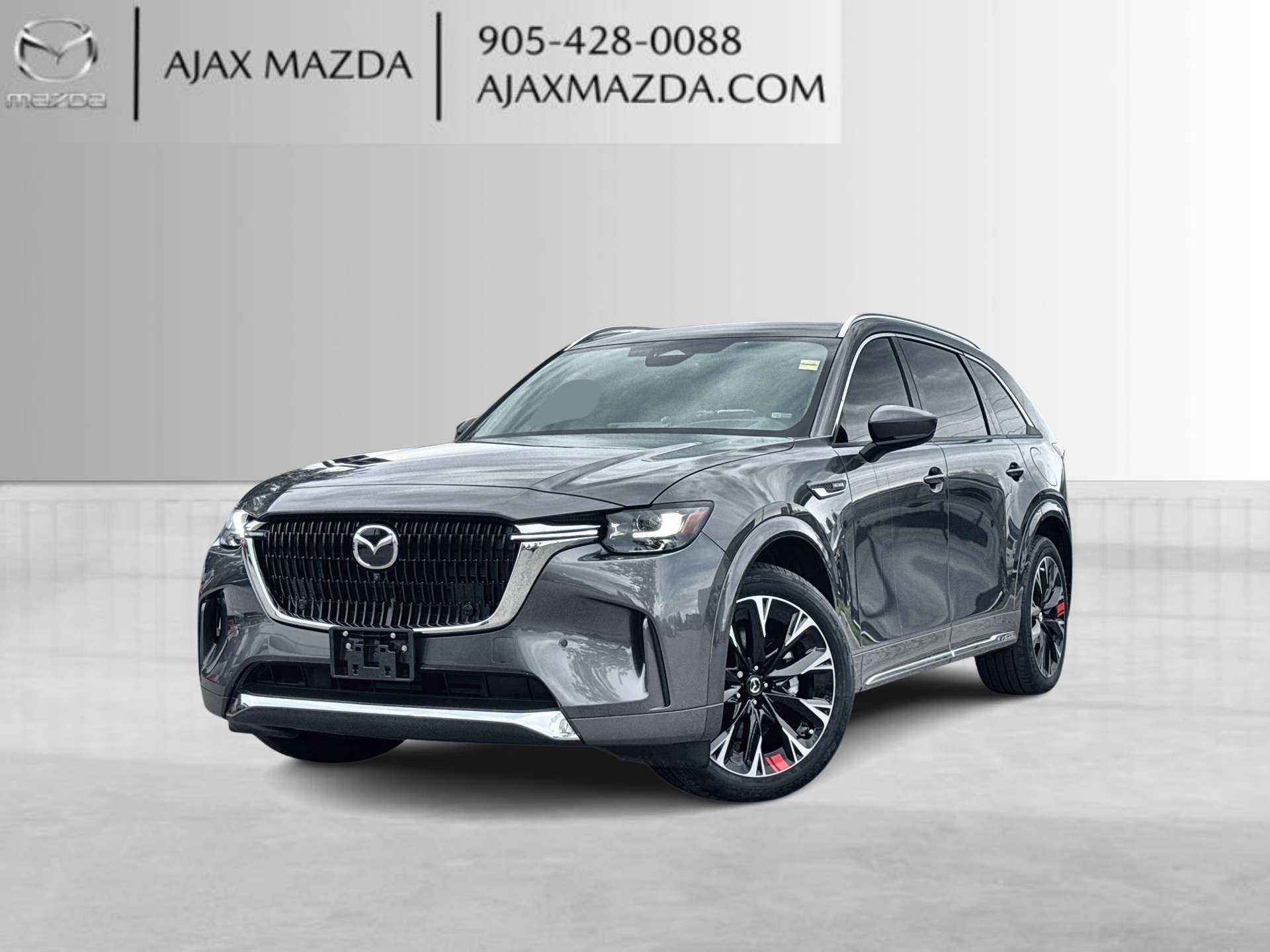 Gray 2025 Mazda CX-90 SUV / Crossover  8-Speed Automatic