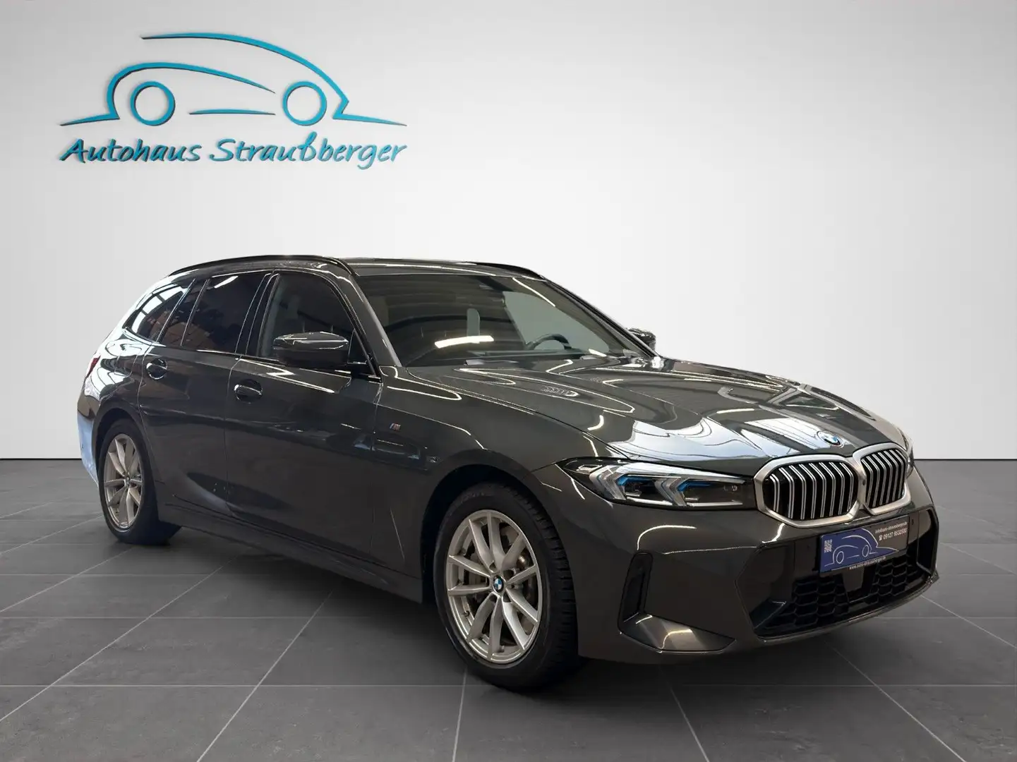 BMW 330 xi M Sport AHK ACC 360° KZU HiFi HUD adpt-LED Grau - 2