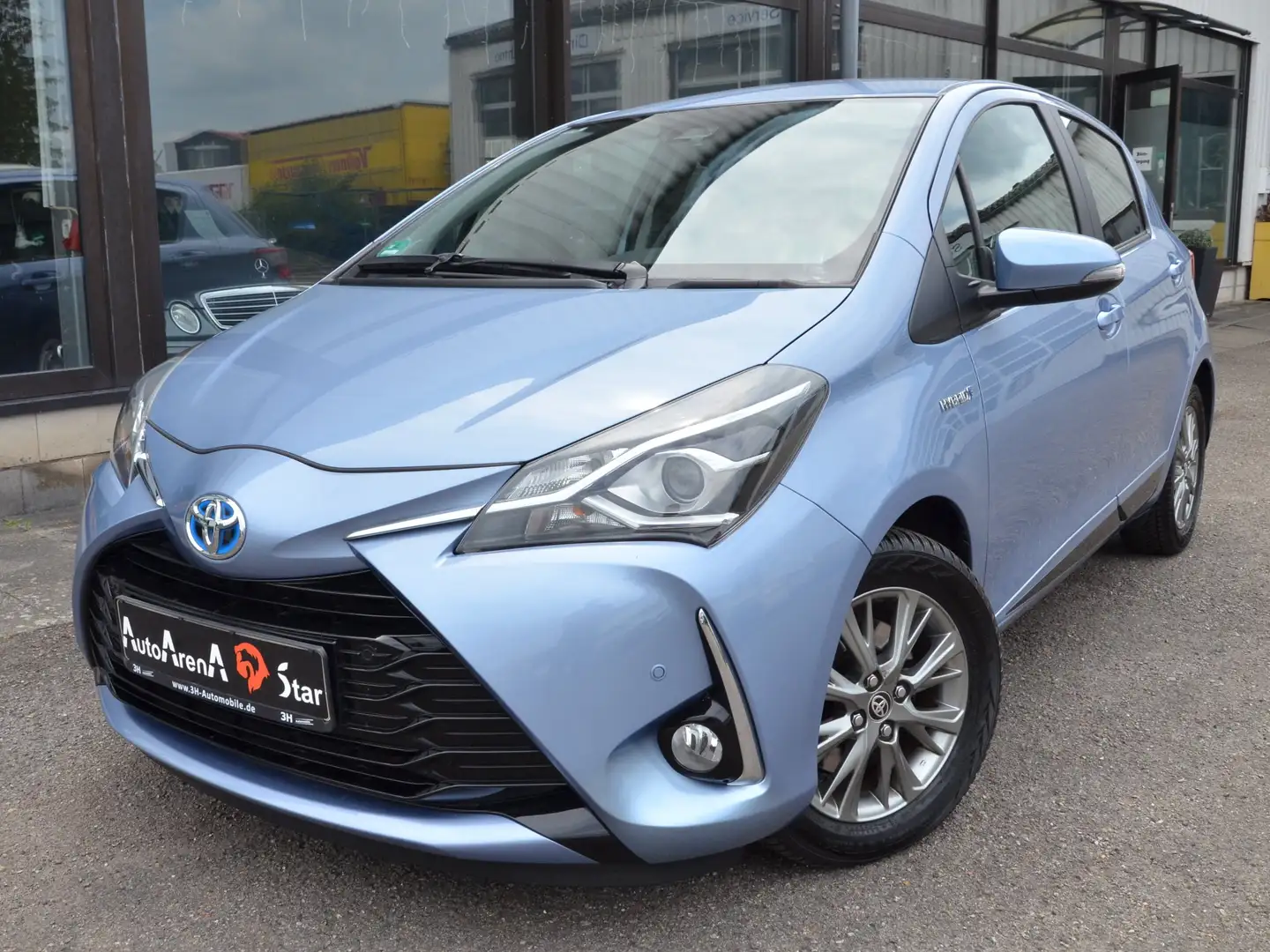 Toyota Yaris Hybrid Comfort,Alu,Klima,PDC,Shz,Tel,R-Kamera Blau - 1