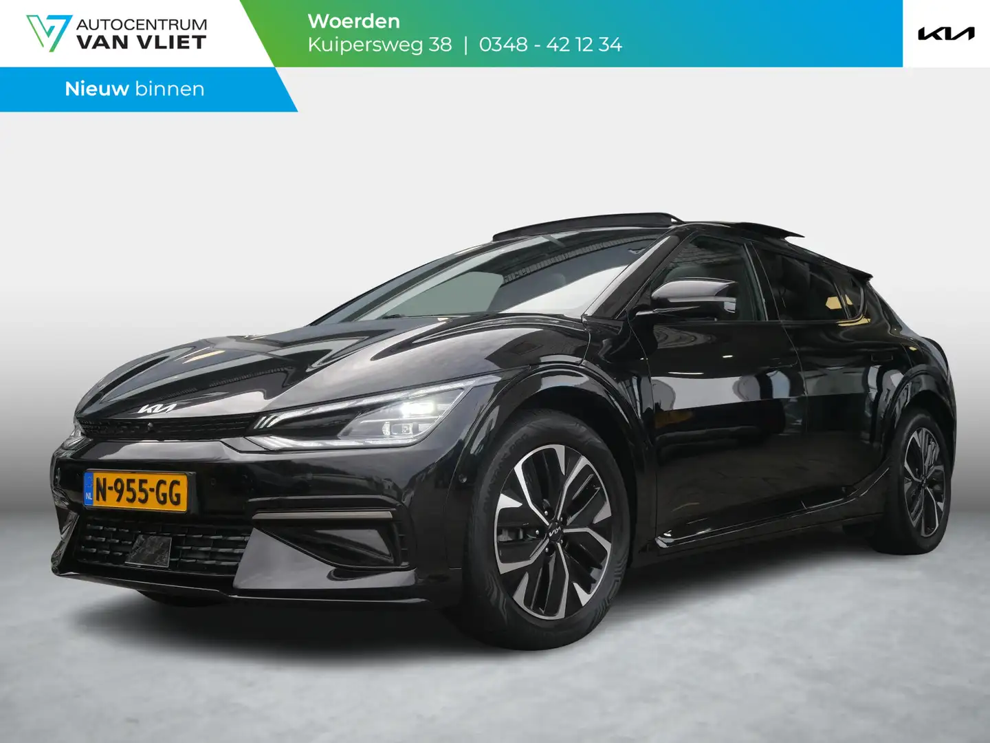 Kia EV6 GT-Line 77.4 kWh | SOH 100% | Trekhaak | Noir - 1