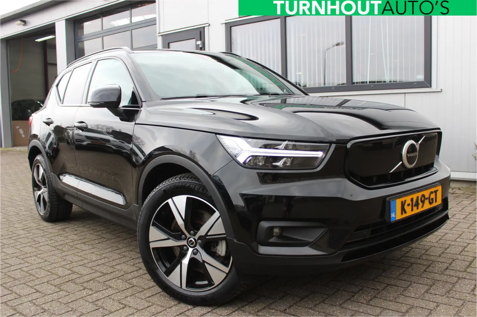 Volvo XC40 Recharge P8 AWD R-Design Zwart - 1