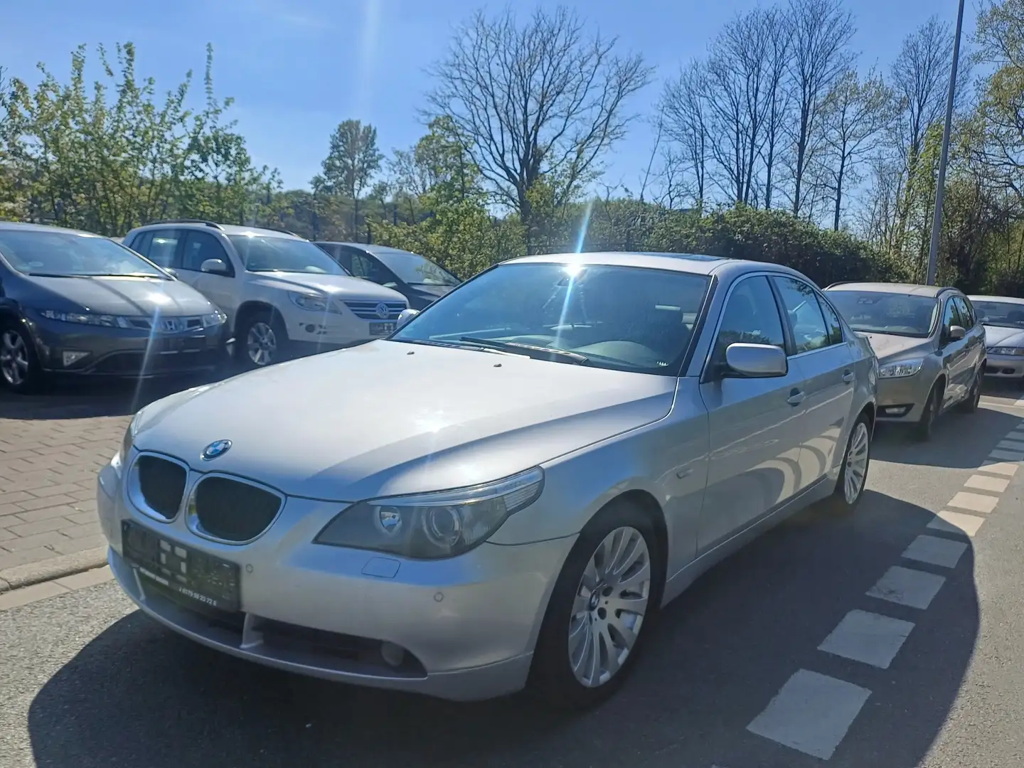 BMW 525 525i"Vollausstattung mit Schiebedach" Gris - 2