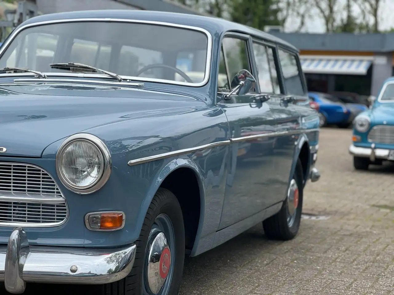 Volvo Amazon Combi Vroeg model, vers gespoten, nieuw chroom en, foto 3