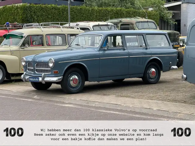 Volvo Amazon Combi Vroeg model, vers gespoten, nieuw chroom en