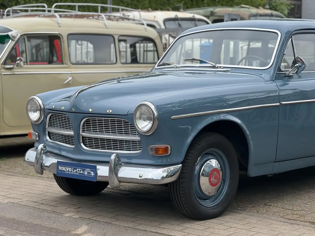 Volvo Amazon Combi Vroeg model, vers gespoten, nieuw chroom en, foto 4