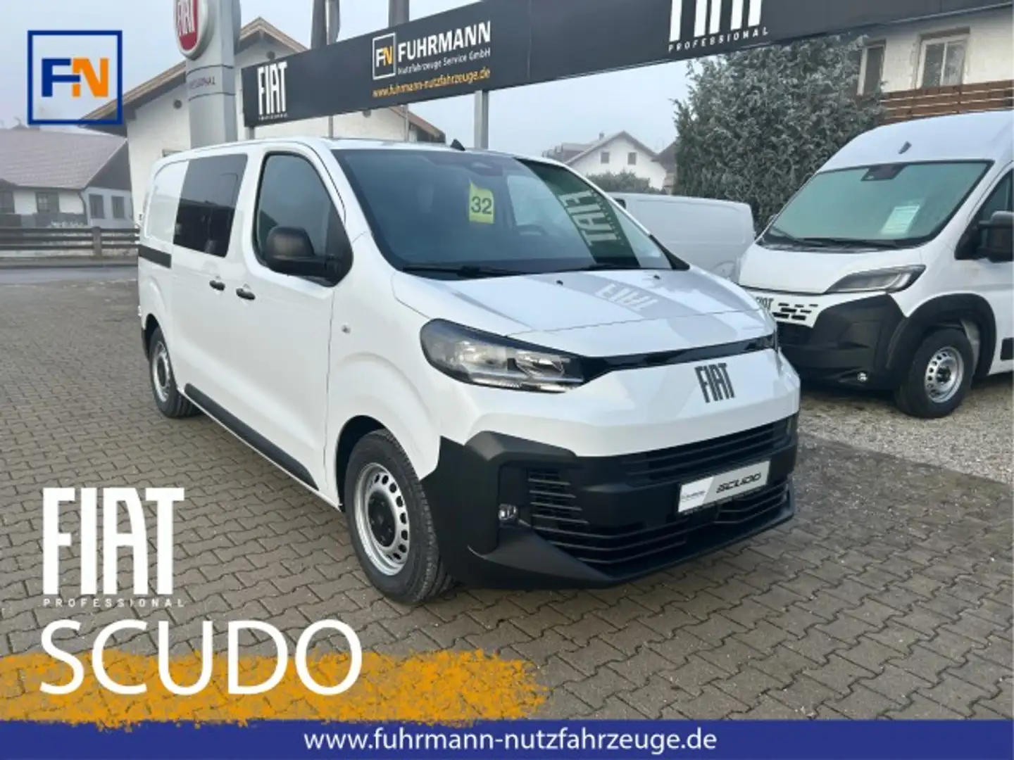 Fiat Scudo FLEXCAB L2 145 MT6 2.0 Biały - 1