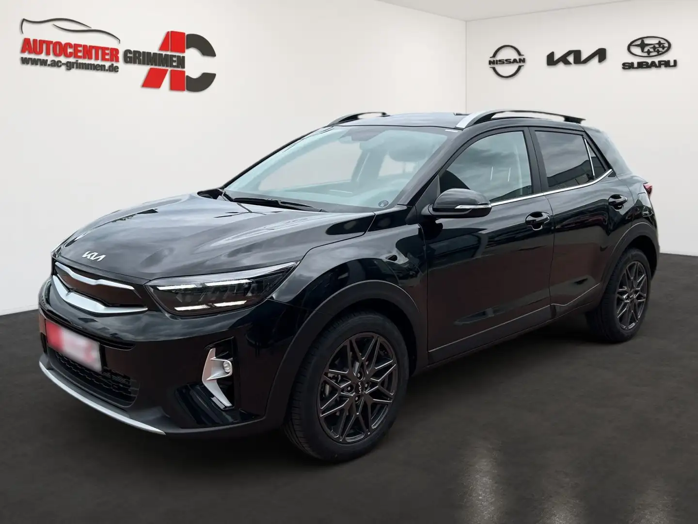 Kia Stonic STONIC 1.0T 100 48V DCT NIGHTLINE EDITION Zwart - 1