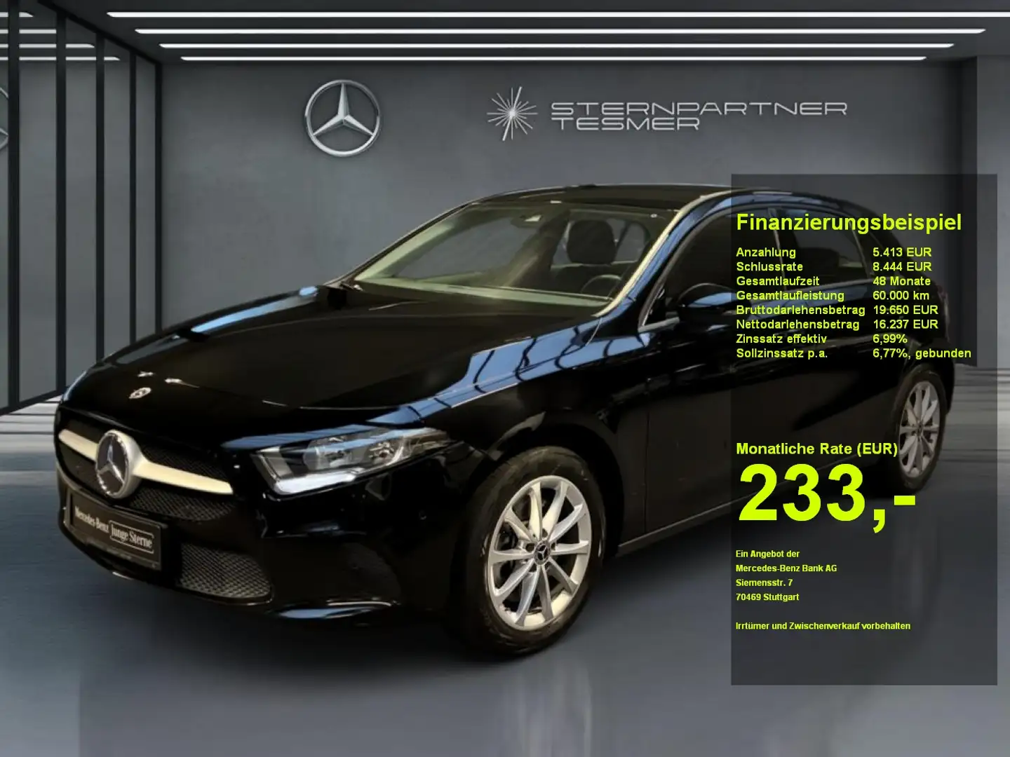 Mercedes-Benz A 250 e Mbux Kamera Tempomat LED Sitzheizung Noir - 1