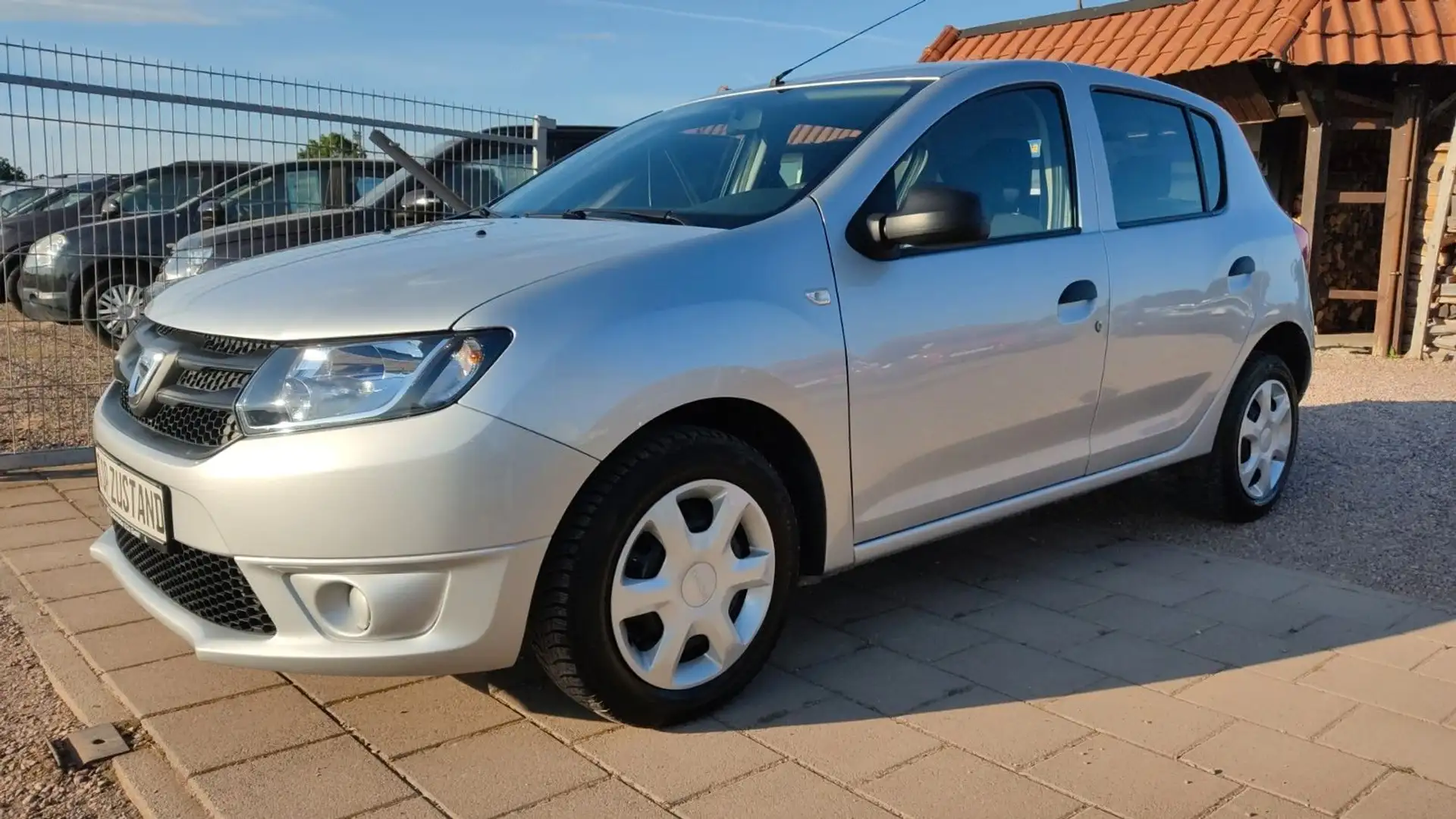 Dacia Sandero 1.2 16V Klima,el.Fh.,Radio-CD,ZV Zilver - 2