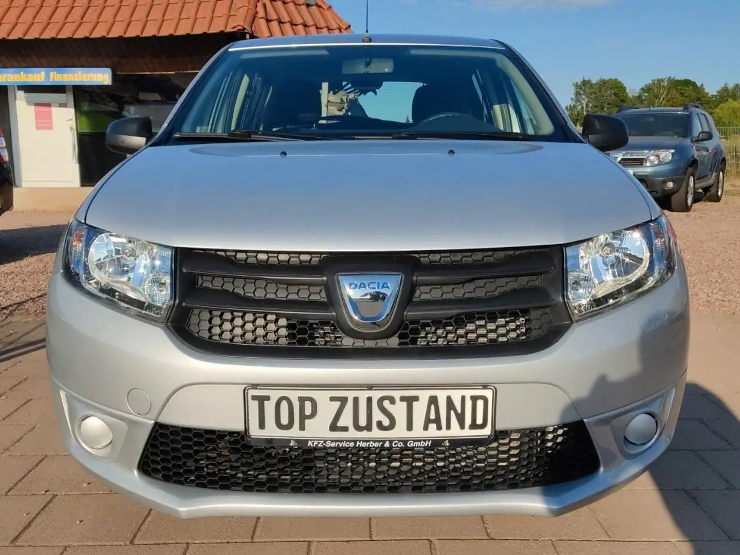 Dacia Sandero 1.2 16V Klima,el.Fh.,Radio-CD,ZV Zilver - 1